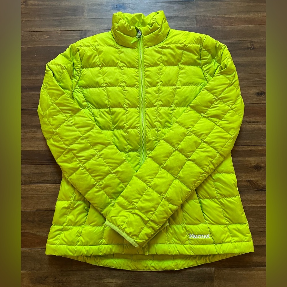 Women’s Green Marmot Sol Down Jacket